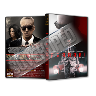 Ferrari - 2023 Türkçe Dvd Cover Tasarımı